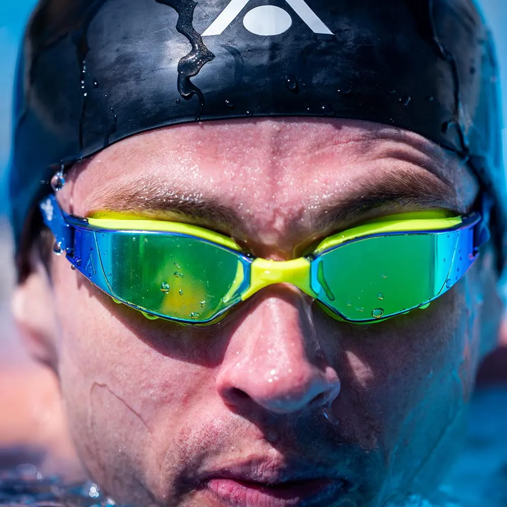 Aquasphere Xceed lunettes natation pink titanium miroir