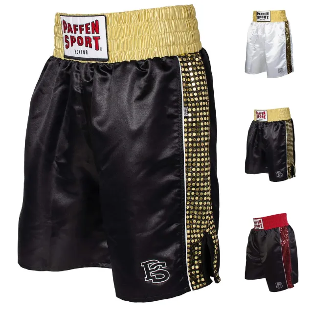 Paffen Sport Pro Glory short de boxe satin paillettes