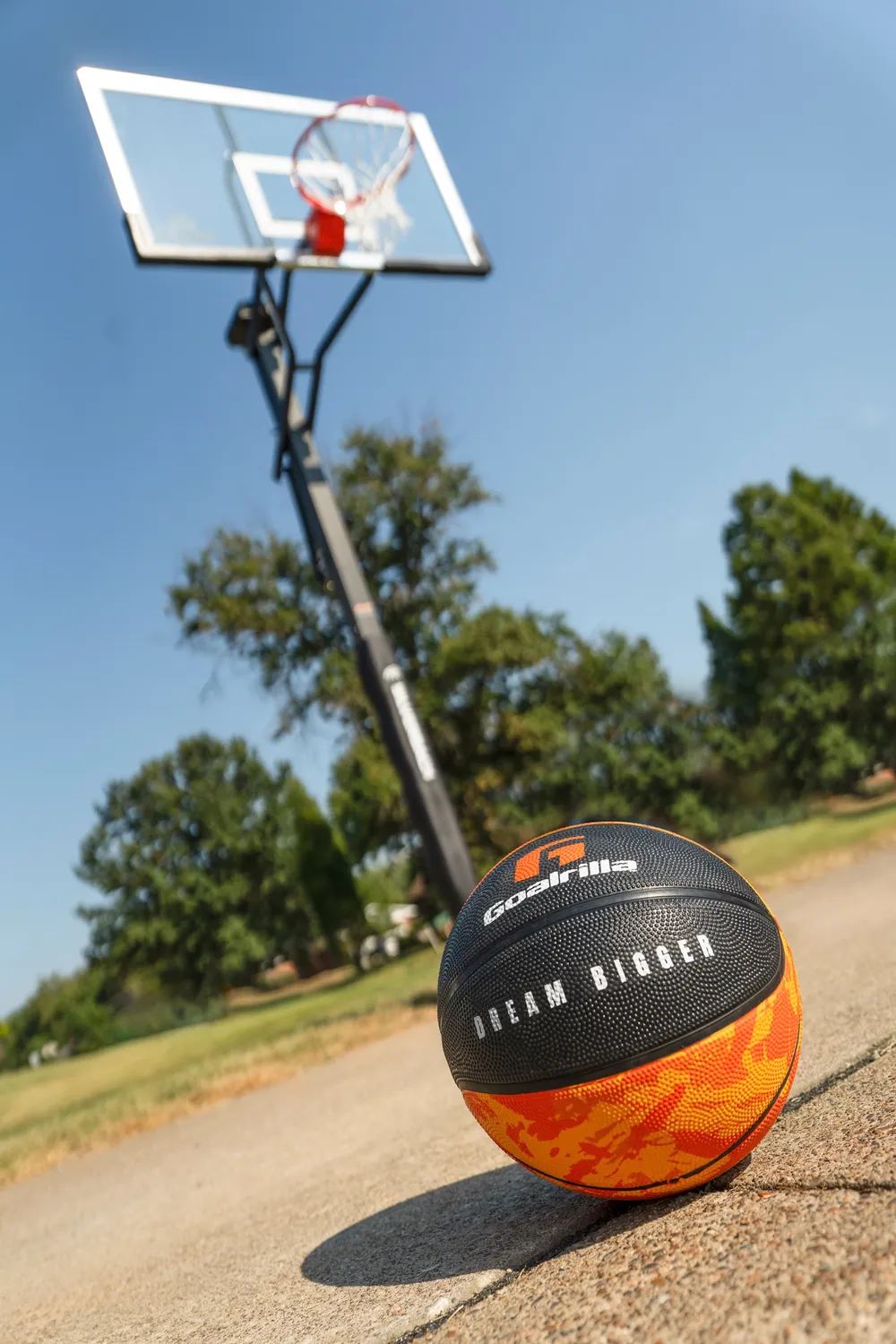 Goalrilla Dream Bigger ballon basket taille 7 caoutchouc 29,5 pouces