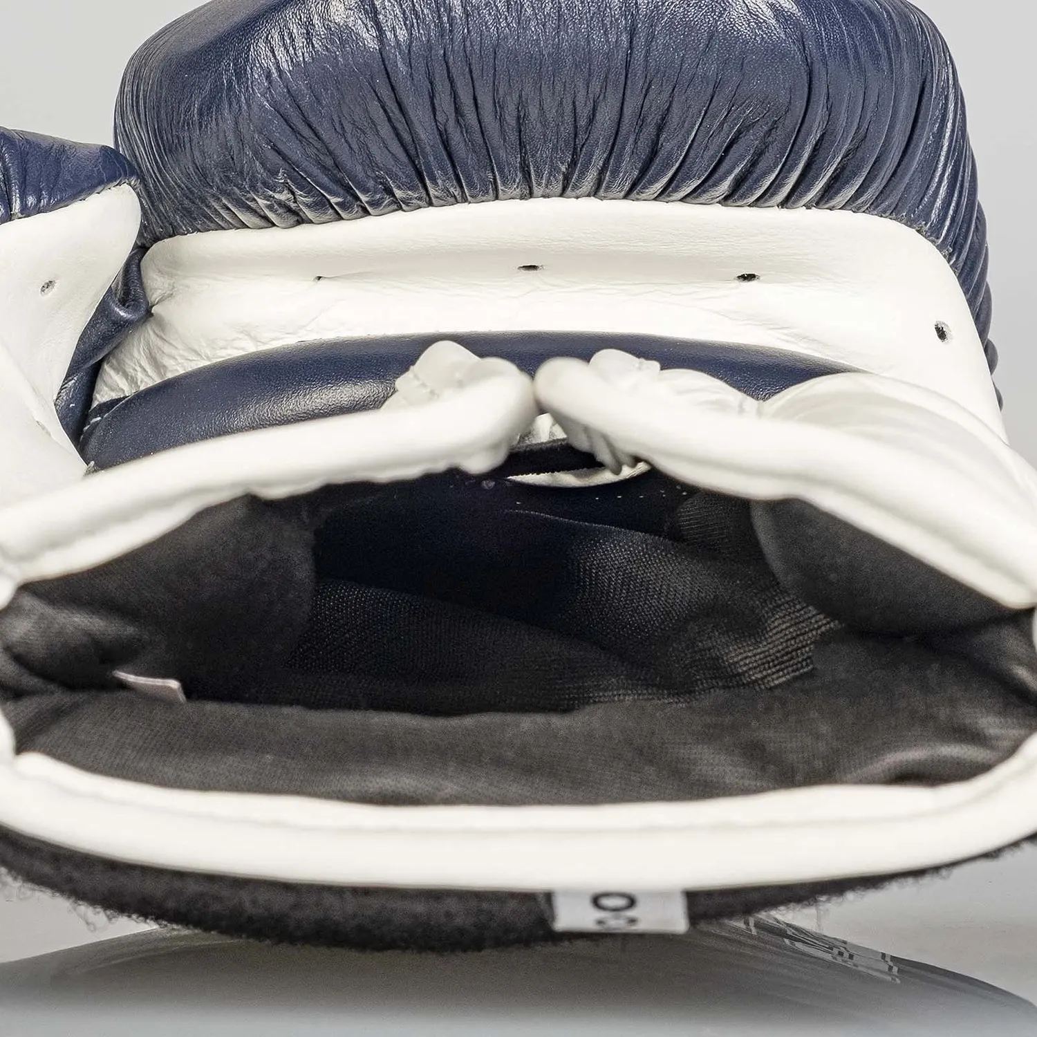 Paffen Sport Pro Klett gants boxe cuir 12 oz bleu sparring