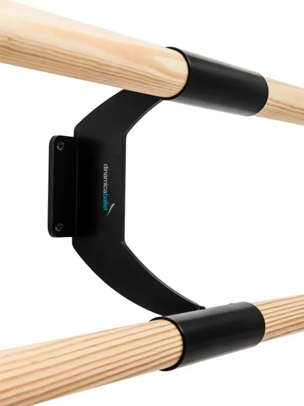 Dinamica Ballet Arabesque Double Black barre danse murale double noire