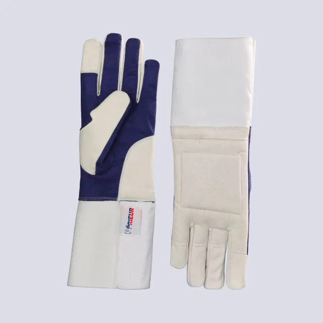 Prieur Gant Épée Fleuret gant escrime simili cuir couleur