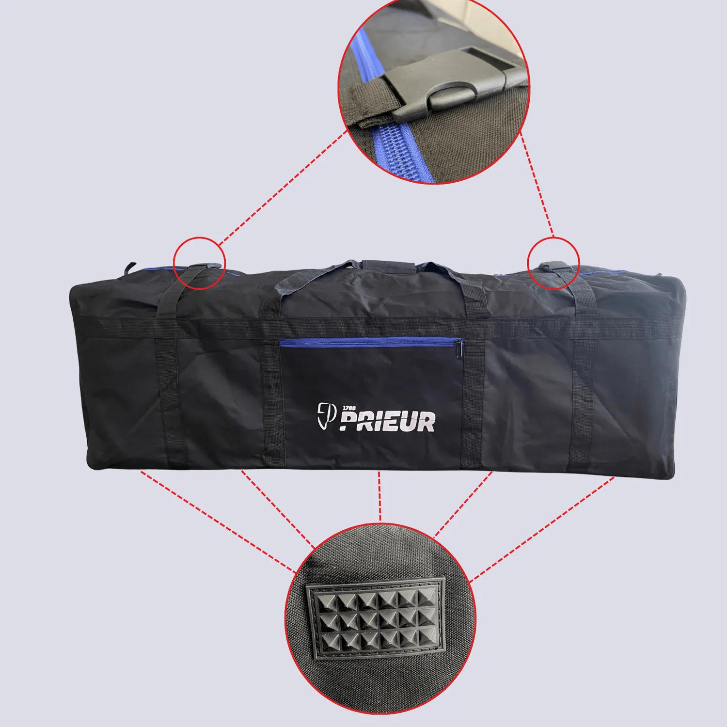 Prieur Mobilight housse tout matériel 108 cm noir