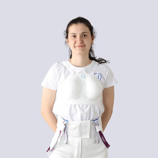 Prieur bustier bretelles femme protection escrime