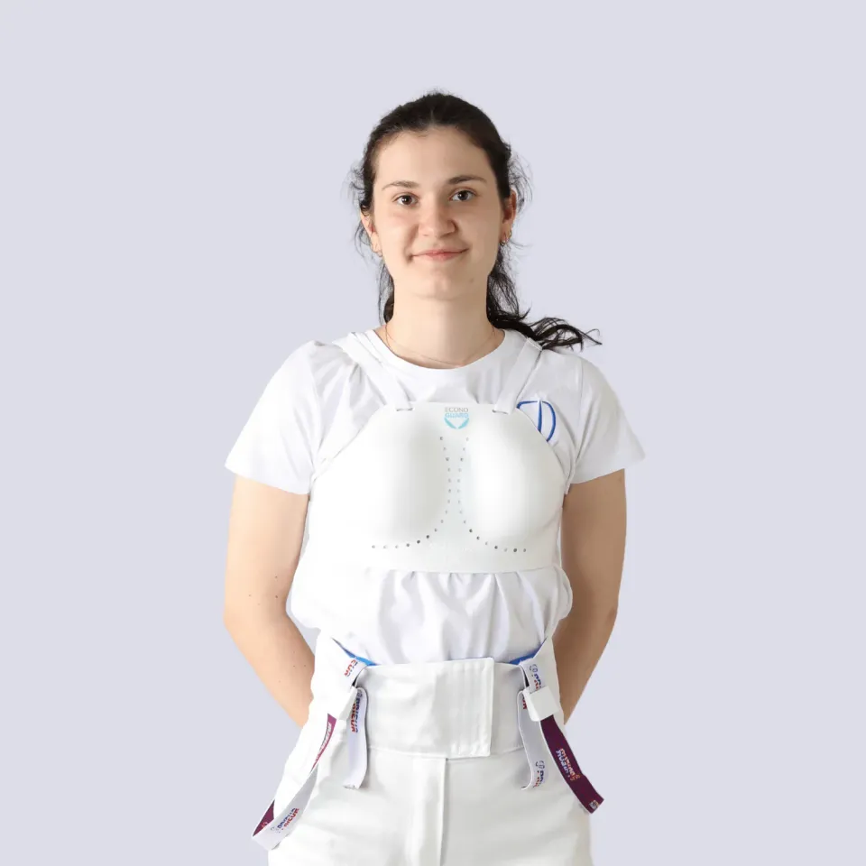 Prieur bustier bretelles femme protection escrime
