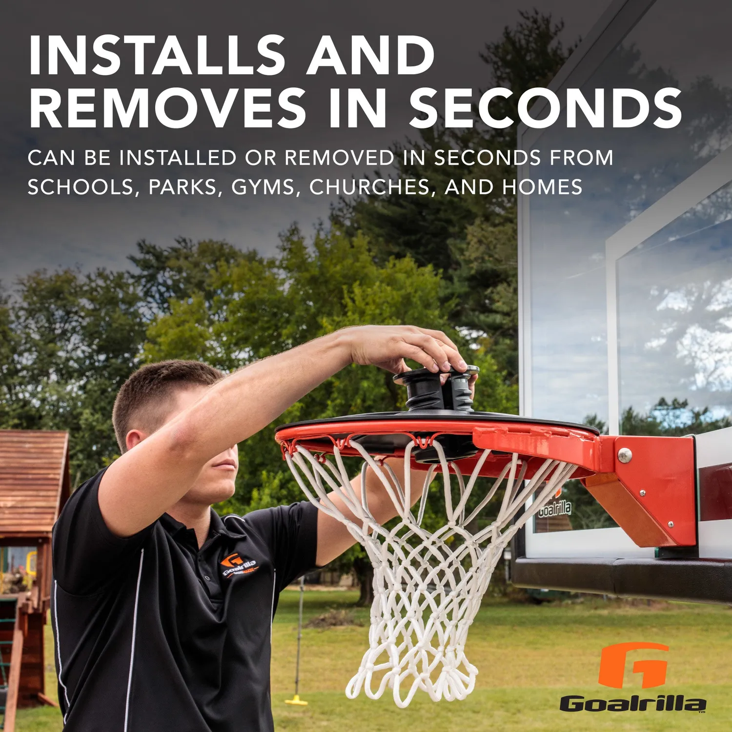 Goalrilla Rim Blocker bloqueur panier basket 18 pouces