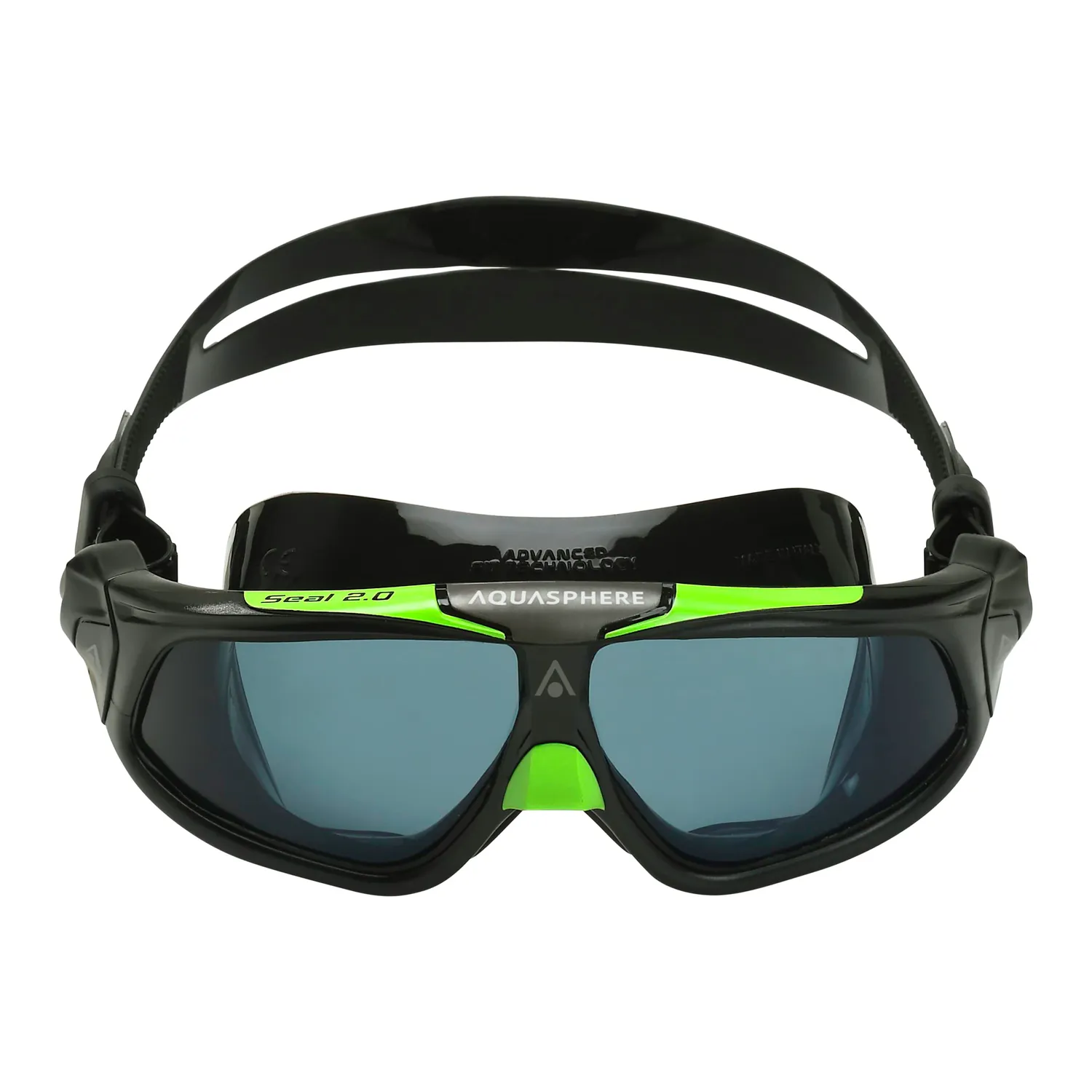 Aquasphere Seal masque de natation noir vert 180°