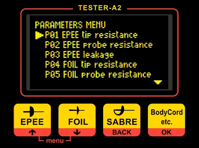 Eurofencing Standard A2 testeur digital professionnel club