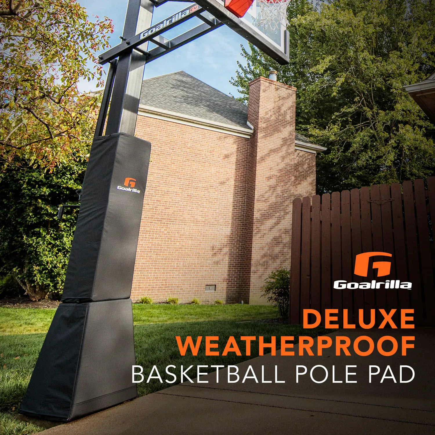 Goalrilla Deluxe protection poteau basket 5x5 pouces rembourrée