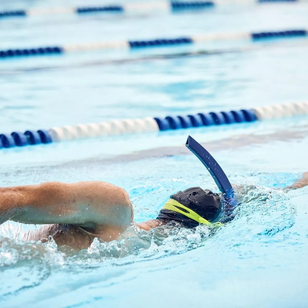 Aquasphere Focus tuba natation frontal silicone