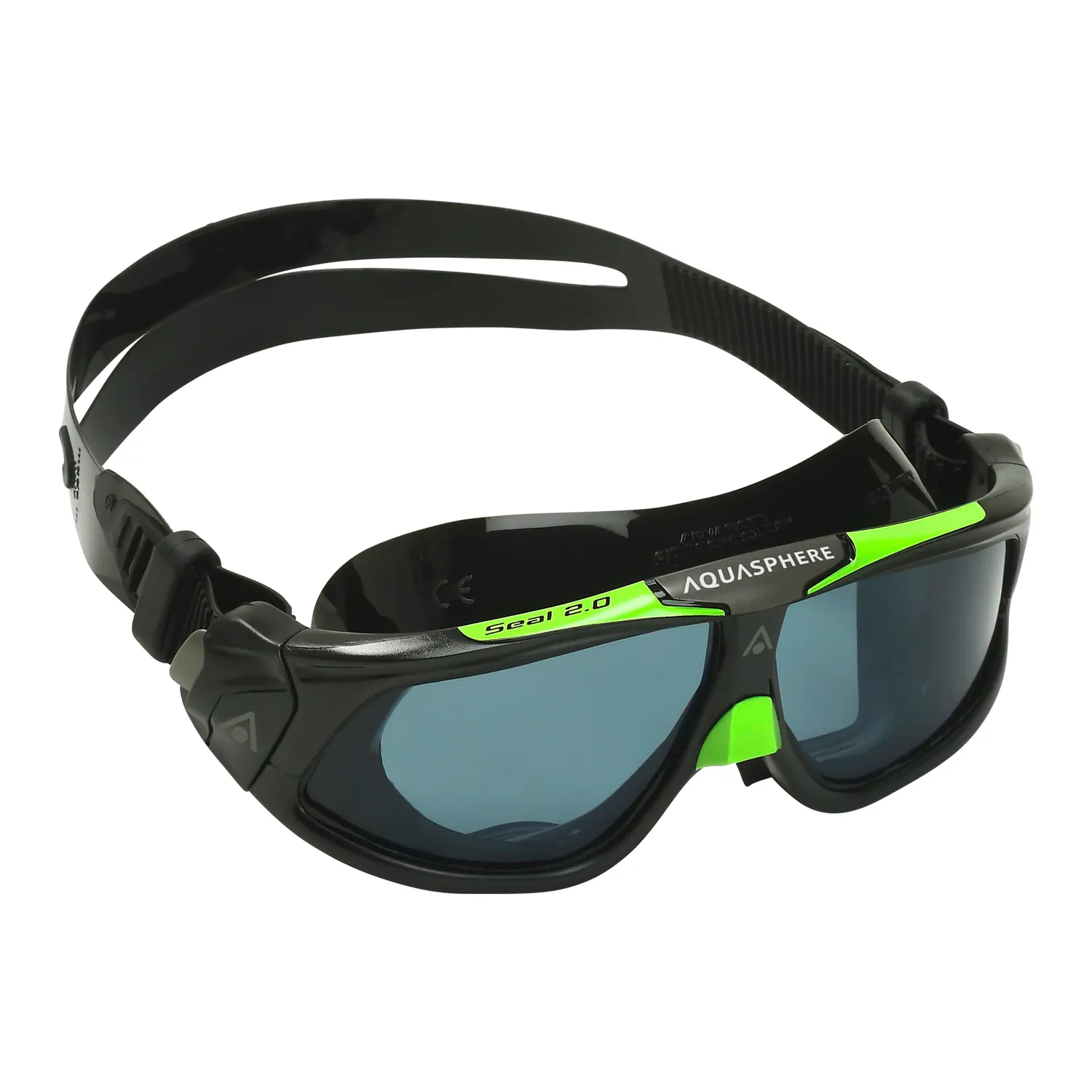 Aquasphere Seal masque de natation noir blanc 180°