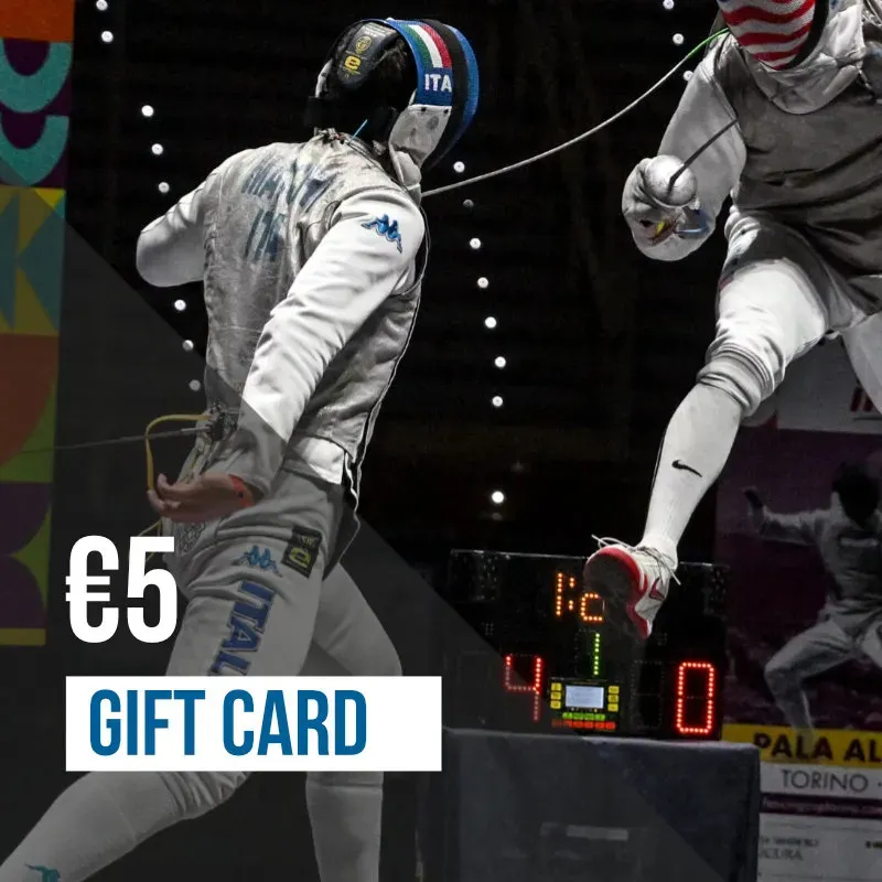 Eurofencing carte cadeau 5 euros escrime