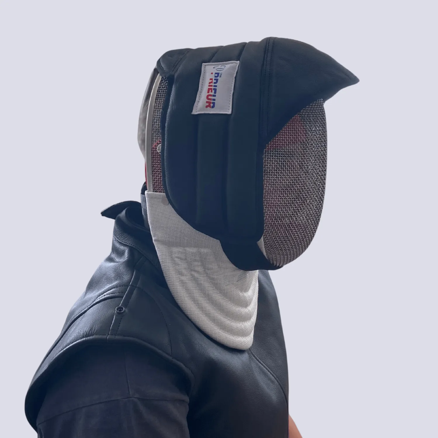 Prieur Protège Masque Cuir Maître d’Armes