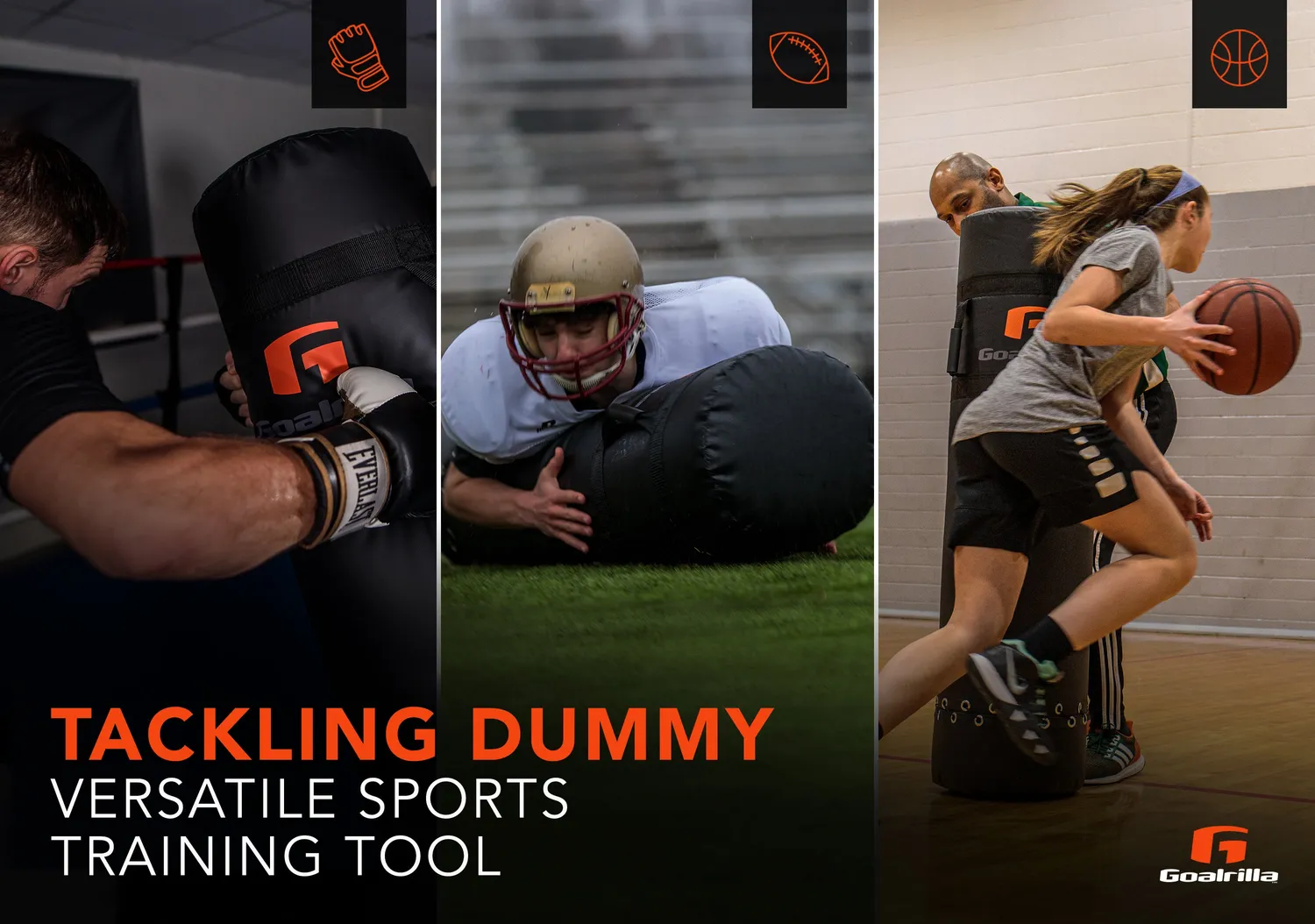 Goalrilla Tackling Dummy mannequin plaquage 50,5" 8,8 lbs