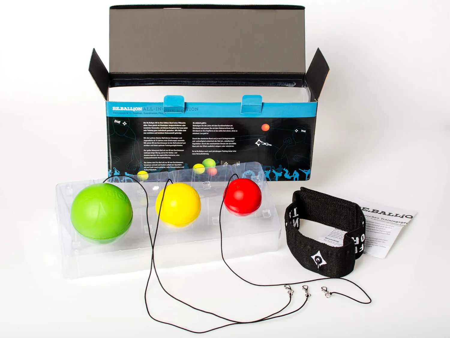 Paffen Sport Re.Ballion balles réflexe set 3 balles