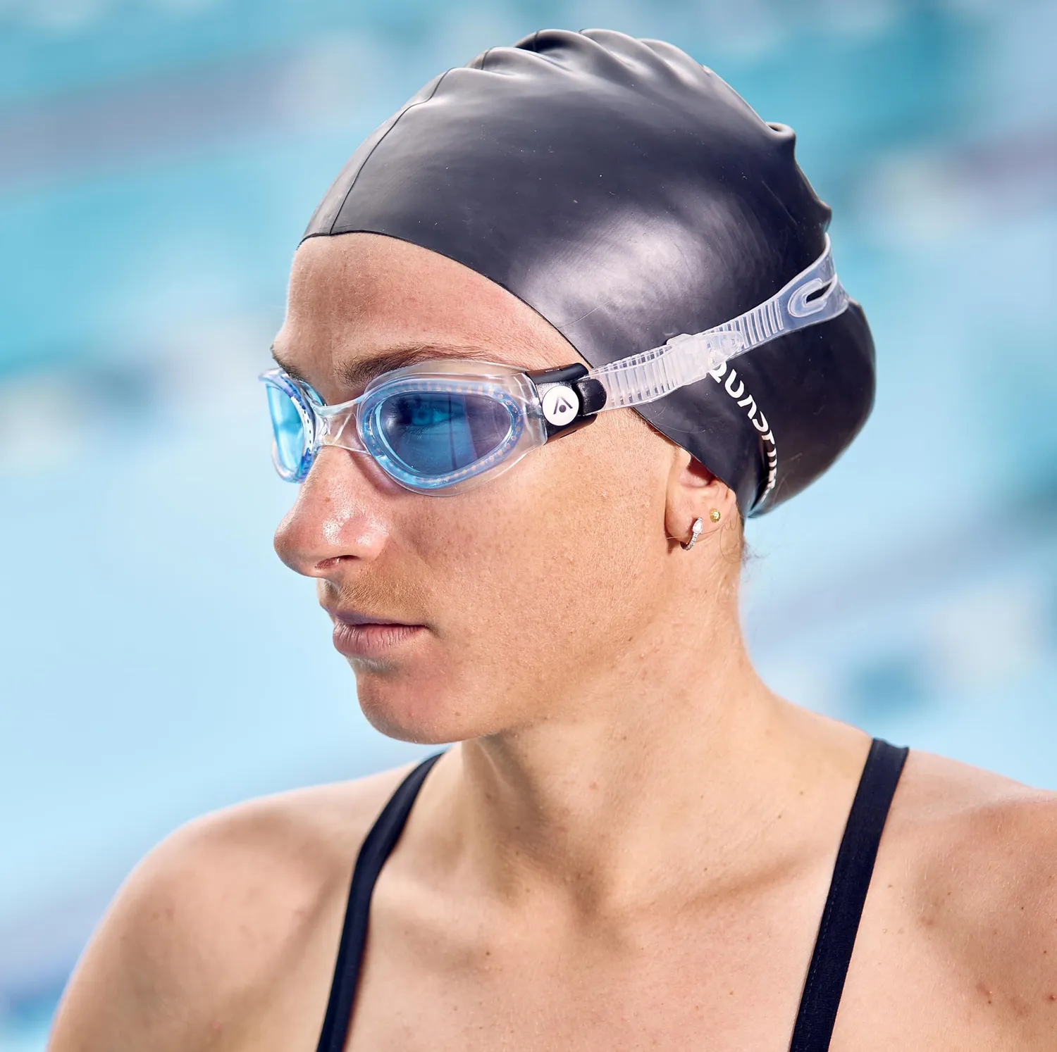 Aquasphere Kaiman lunettes de piscine verres bleus 180°