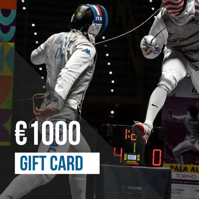 Eurofencing carte cadeau 1000 € bon club