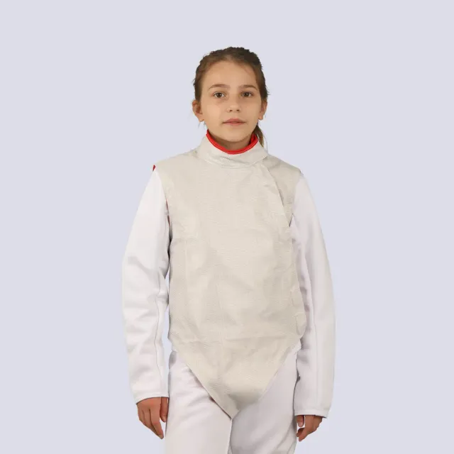 Prieur cuirasse électrique fleuret enfant lamé nickel