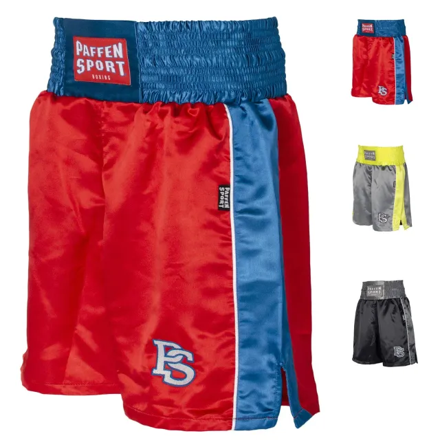 Paffen Sport Kids short boxe 122-134 rouge bleu blanc