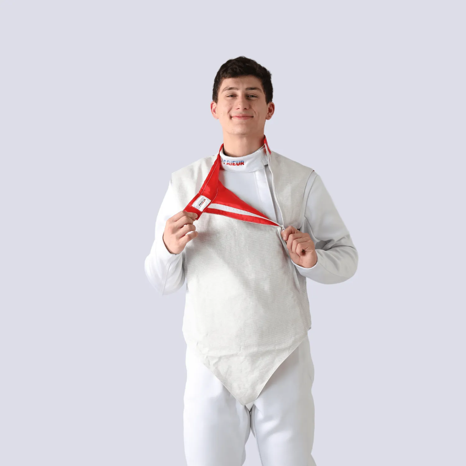 Prieur cuirasse fleuret homme électrique ambidextre