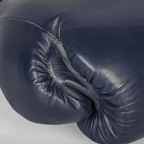 Paffen Sport Pro Klett gants boxe cuir 12 oz bleu sparring
