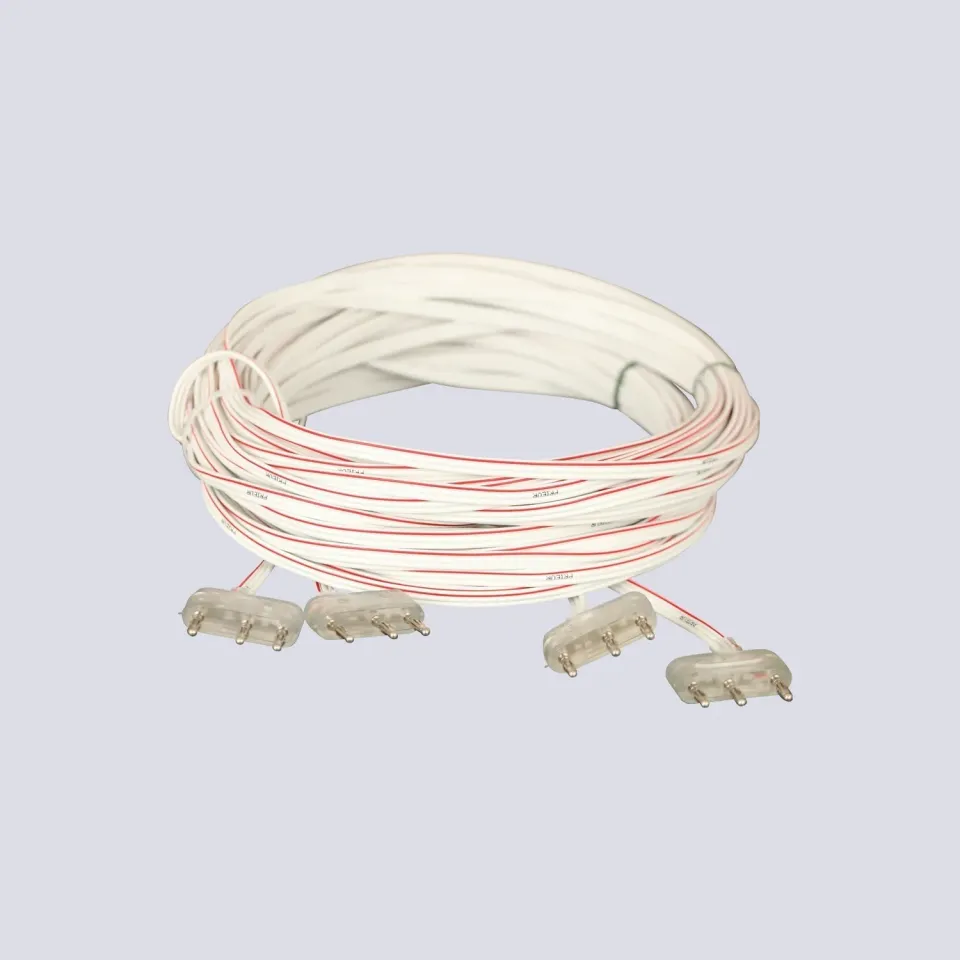 Prieur Câbles Connexion paire câble piste 15 m lot de 2