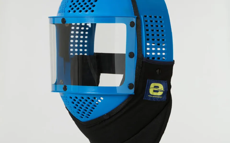 Eurofencing masque escrime plastique bleu taille unique