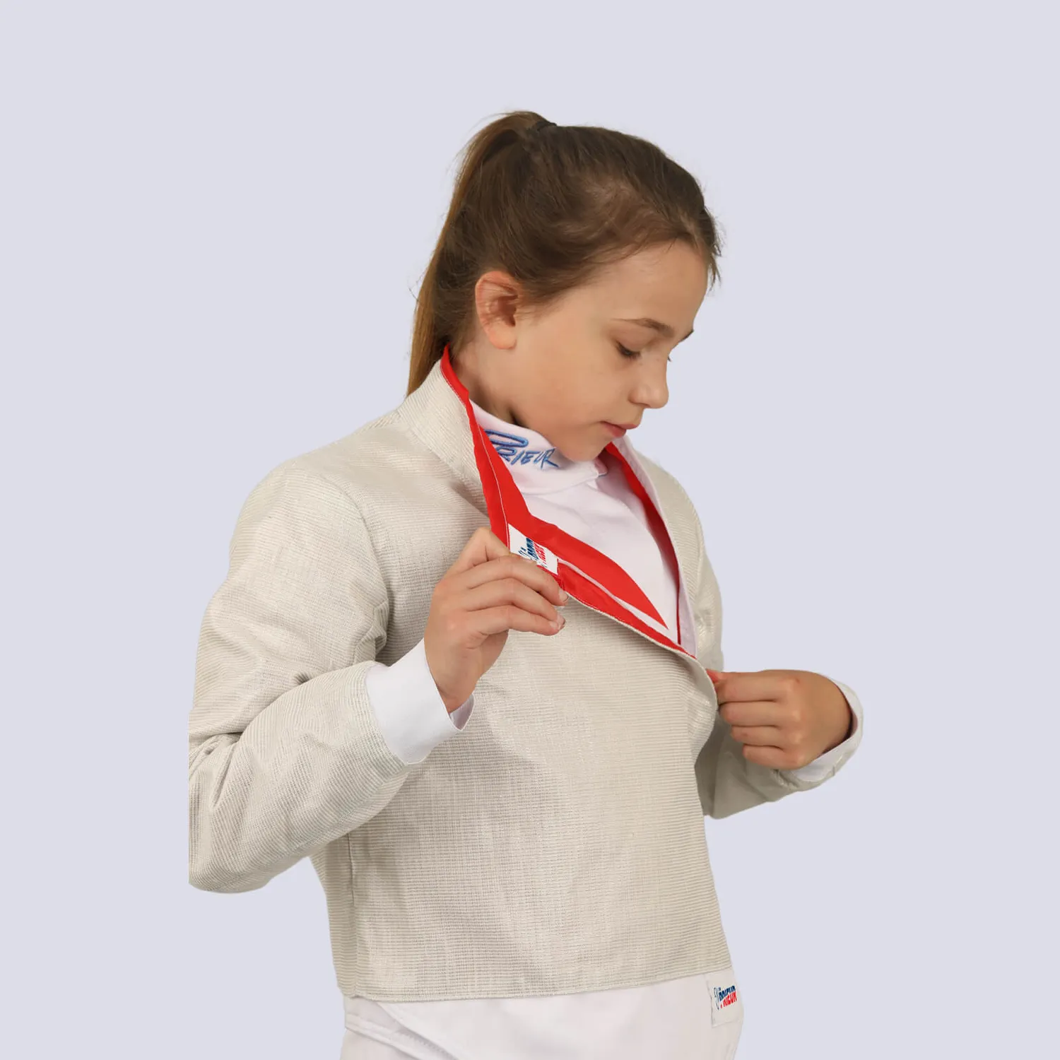 Prieur cuirasse électrique sabre enfant nickel