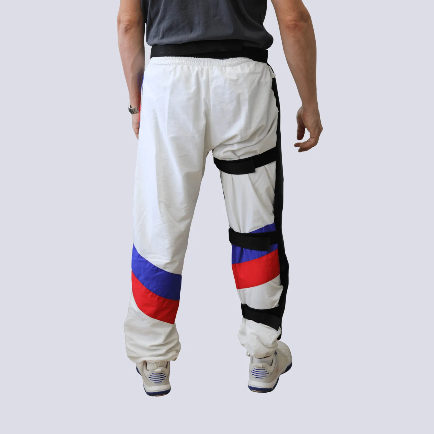 Prieur jambe longue peau cuir maître d'armes 94 cm