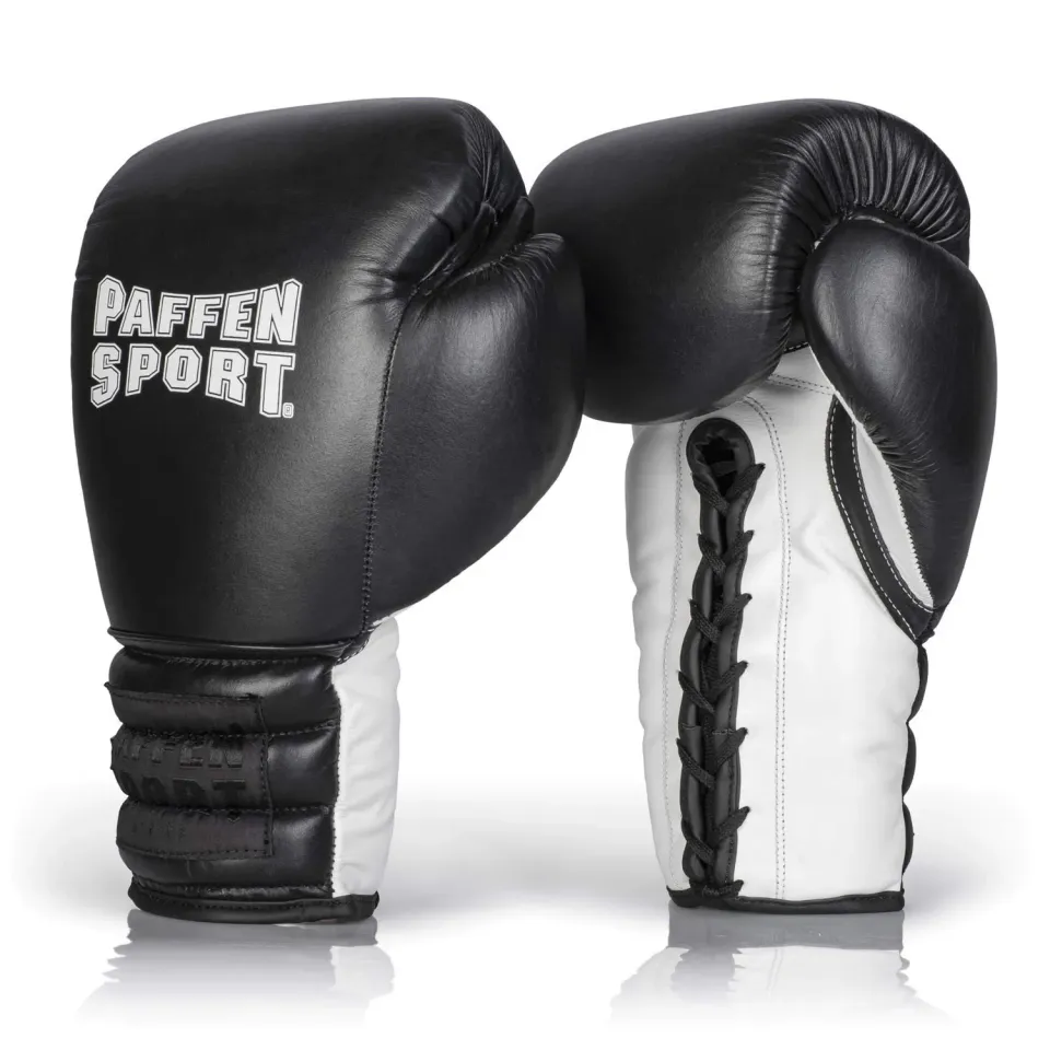 Paffen Sport Pro Lace gants de boxe 16 oz noir cuir