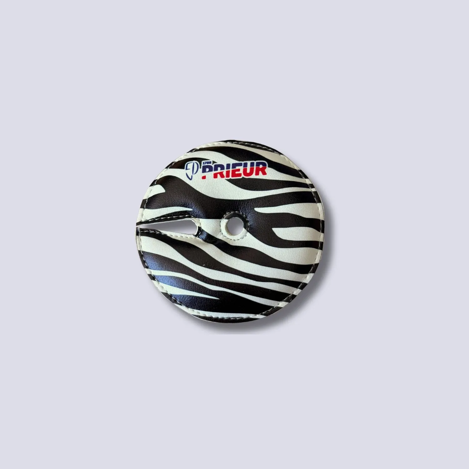 Prieur Zebre coussin escrime cuir matele zèbre