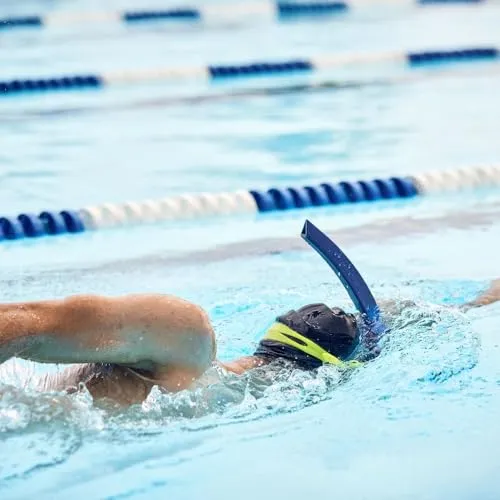 Aquasphere Focus tuba natation frontal silicone