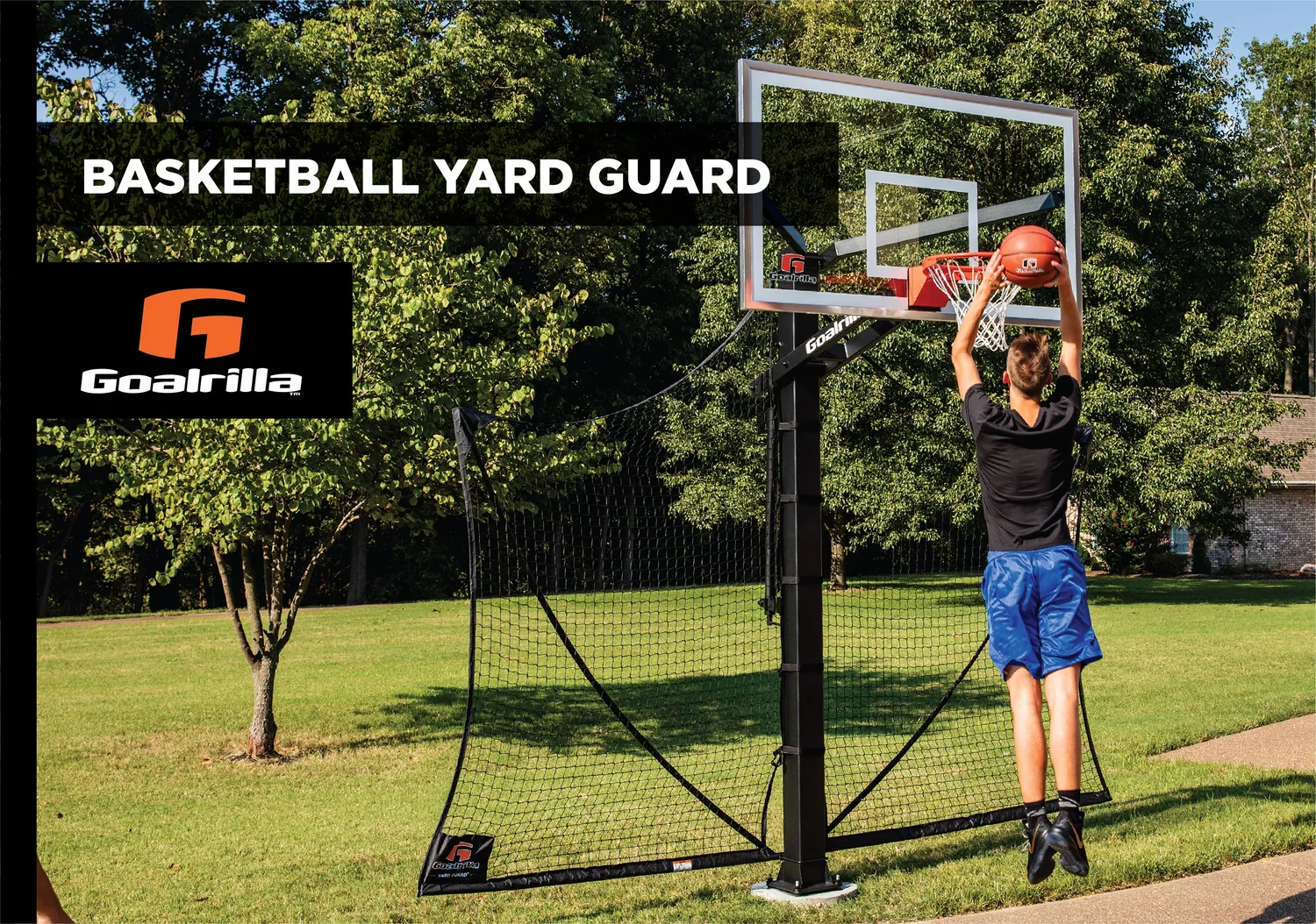 Goalrilla Yard Guard filet pare-ballons panier 12 pieds