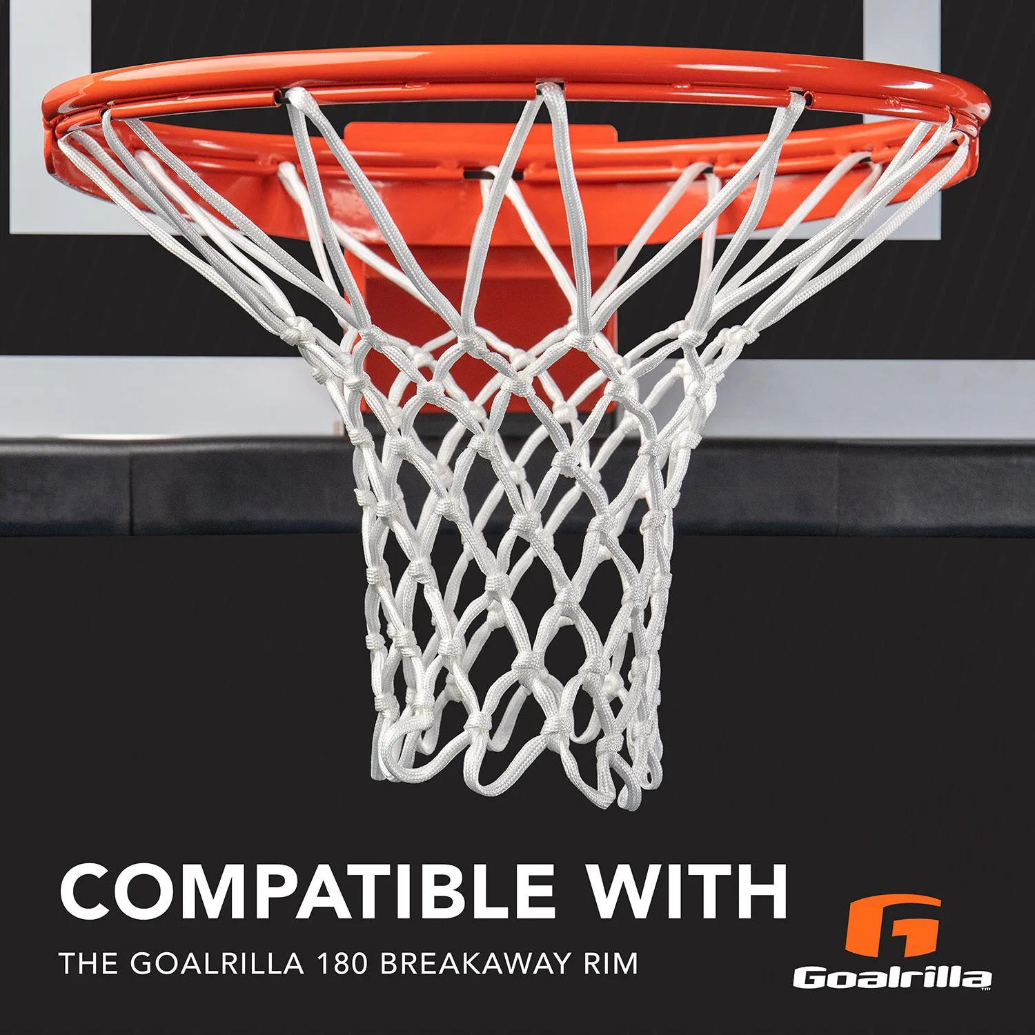 Goalrilla 180 filet basket + câble nylon UV extérieur