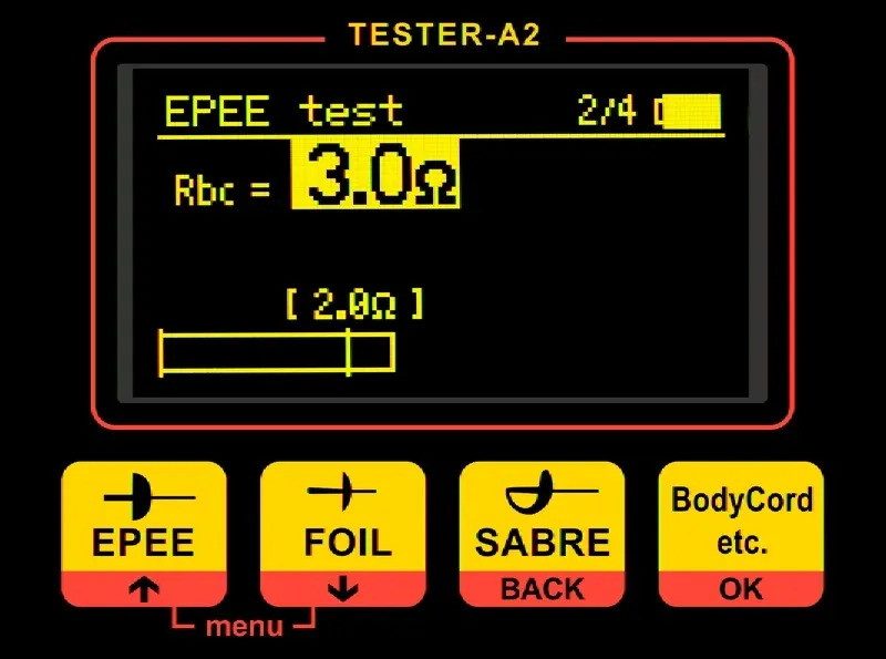 Eurofencing Standard A2 testeur digital professionnel club