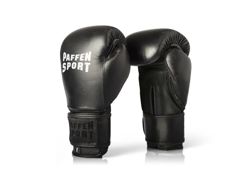 Paffen Sport Pro Klett gants de boxe cuir 16 oz noir