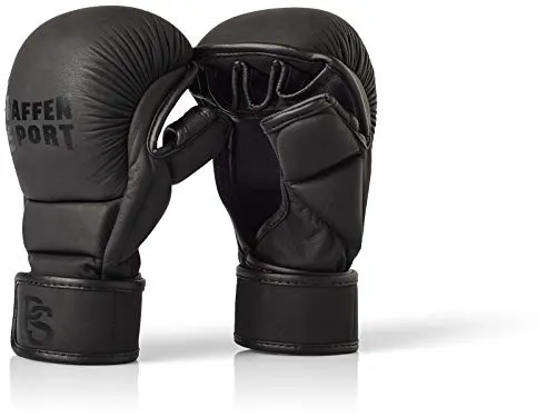 Paffen Sport Contact Shield gants MMA noir grappling