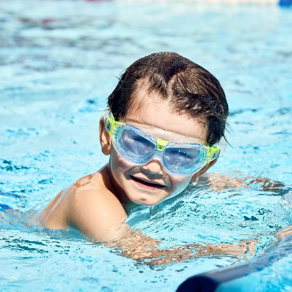 Aquasphere Seal Kid lunettes piscine transparent verres bleus