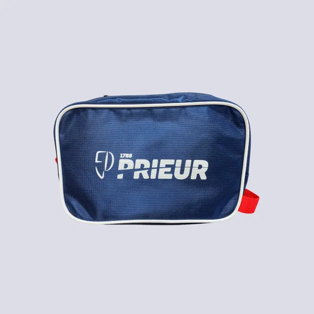 Prieur Vintage trousse grand format bleu marine 34 cm