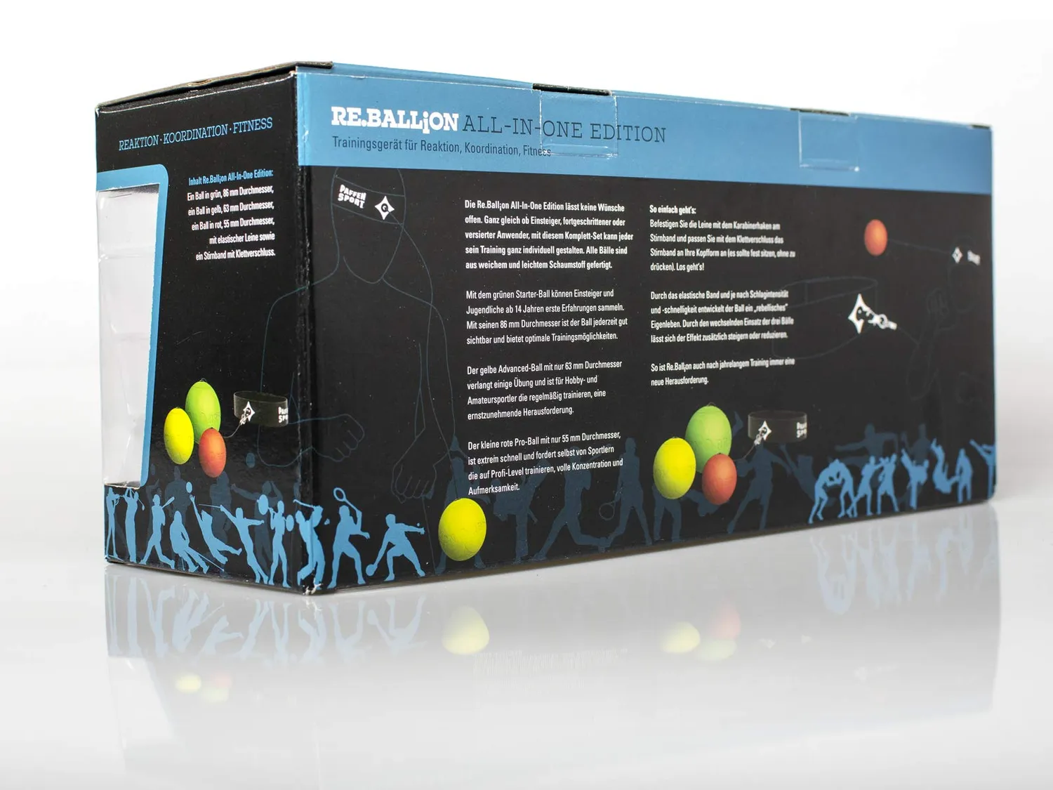 Paffen Sport Re.Ballion balles réflexe set 3 balles
