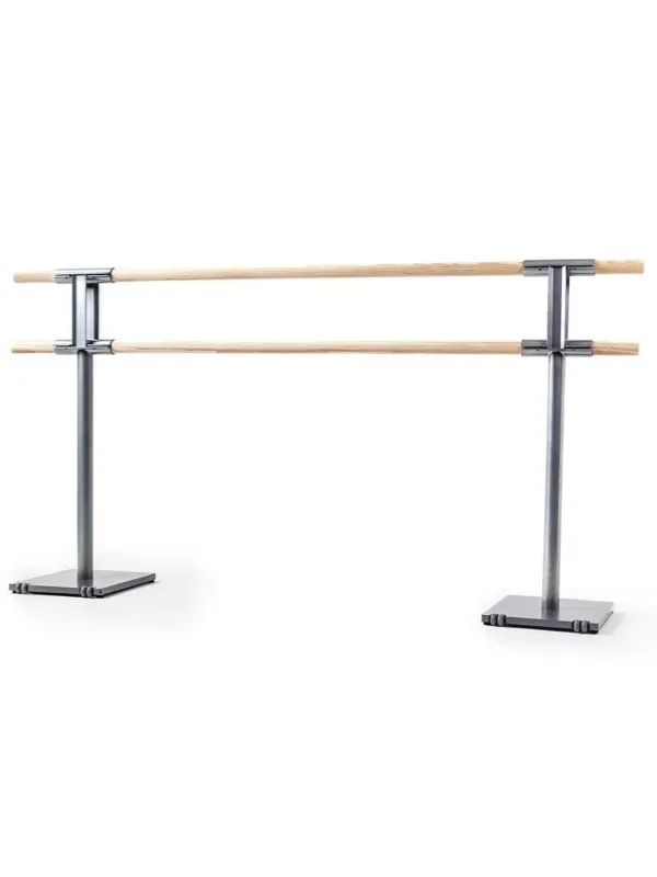Dinamica Ballet Pina double barre de ballet portable bois 2m
