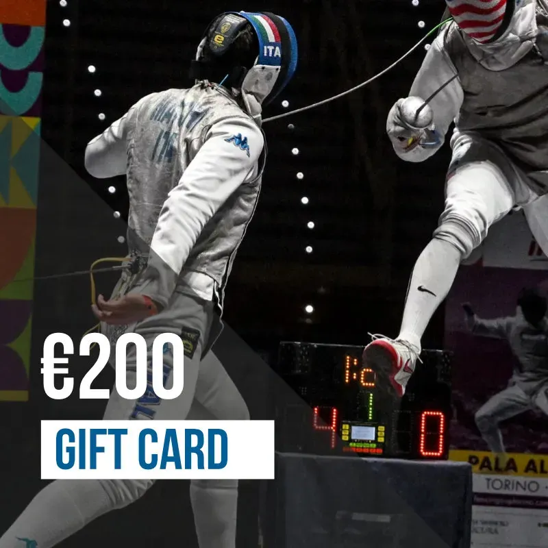 Eurofencing carte cadeau 200€ valeur escrime club