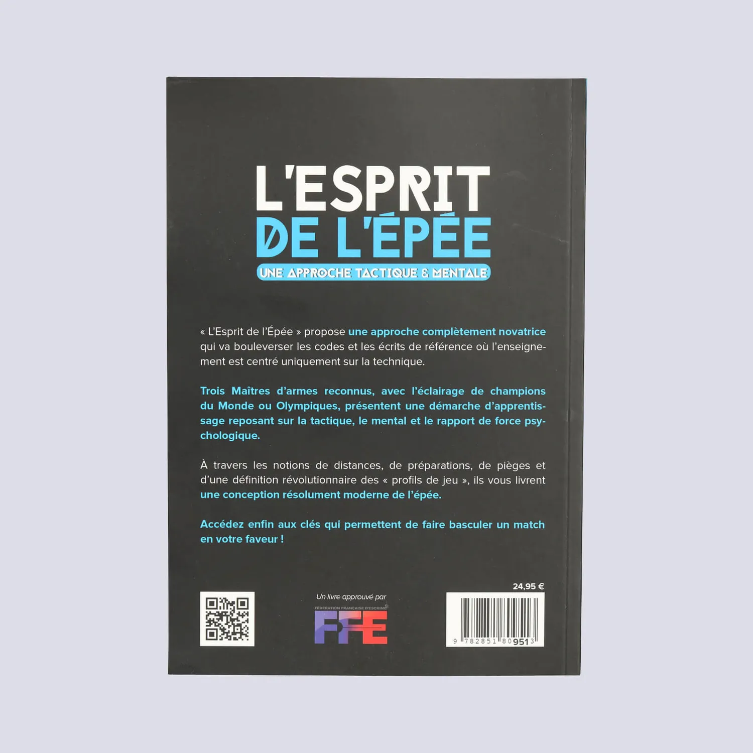 Prieur L'esprit de l'épée livre escrime