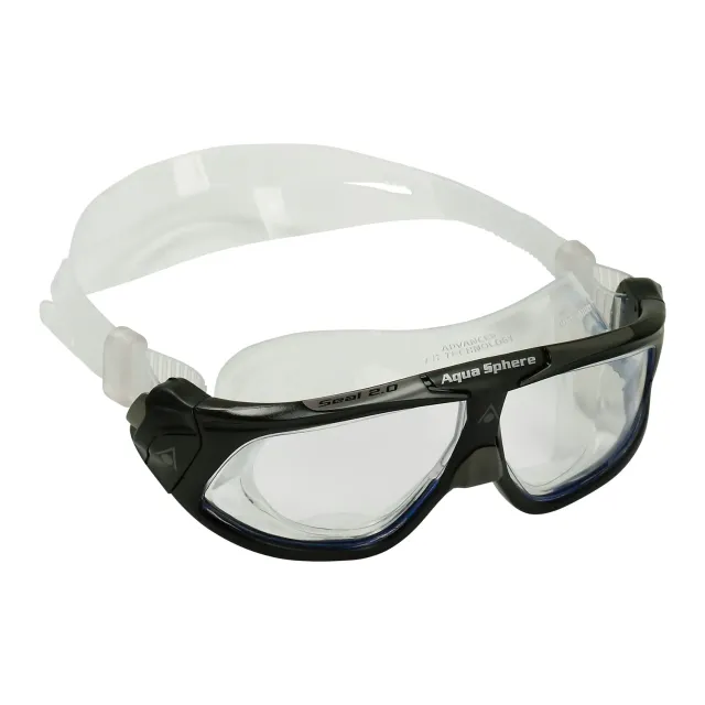 Aquasphere Seal masque de natation noir blanc 180°