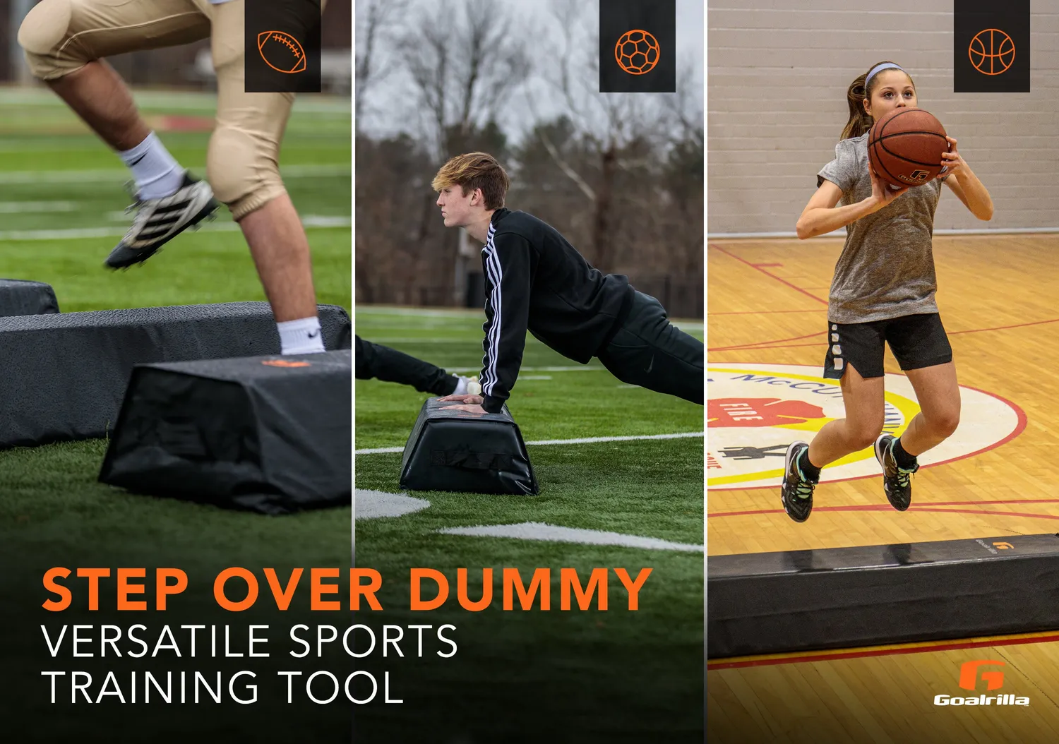Goalrilla Step Over Dummy mannequin entraînement foot