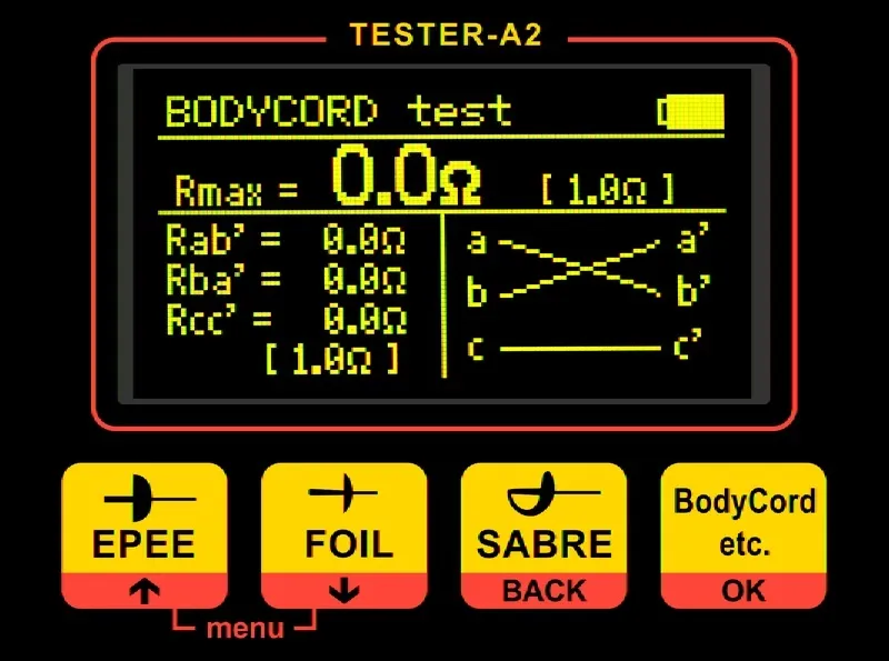 Eurofencing Standard A2 testeur digital professionnel club