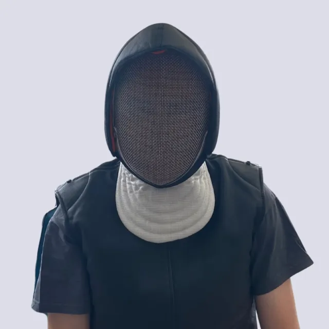 Prieur Protège Masque Cuir Maître d’Armes