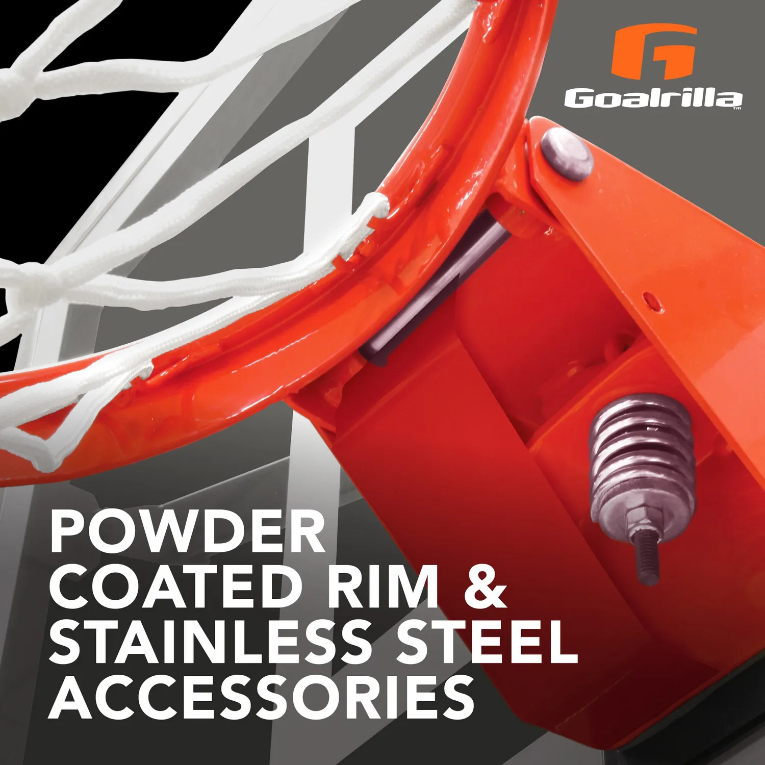 Goalrilla Heavy-Weight Breakaway arceau basket + filet acier