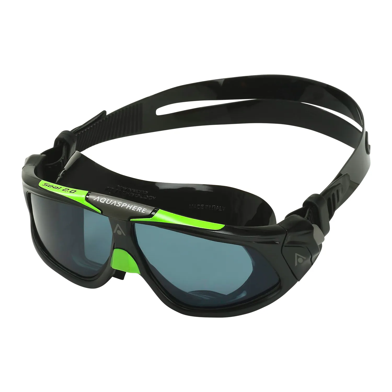 Aquasphere Seal masque de natation noir vert 180°