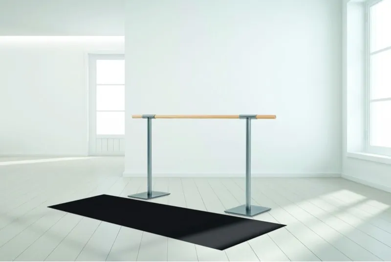 Dinamica Ballet Prima barre de ballet 1,5m + tapis Ondine portable